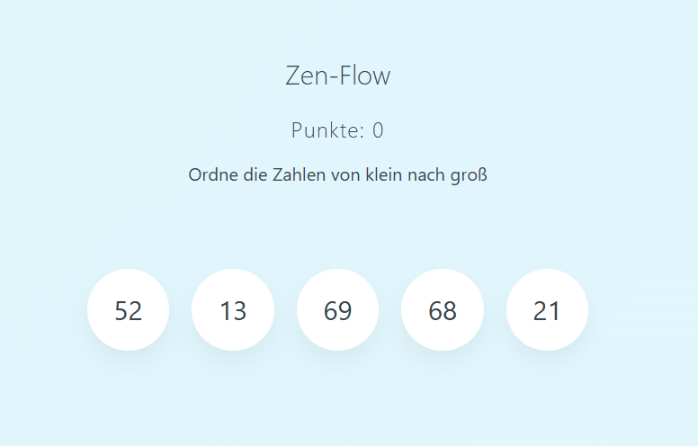 Vorschau Spiel Zahl
