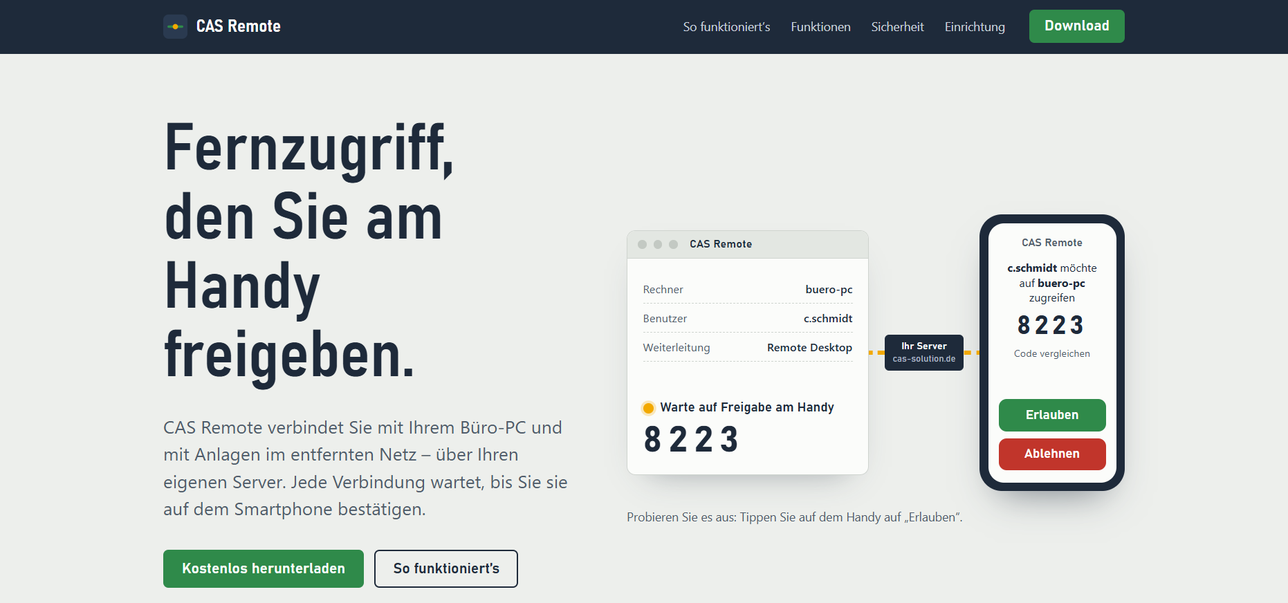 Vorschau CAS Remote