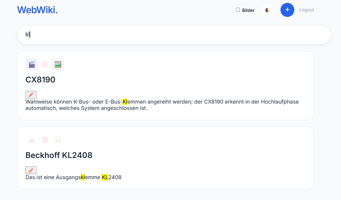 Vorschau Sprachsuche
