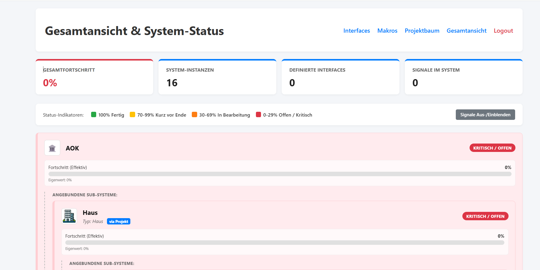 Vorschau CAS Systembuilder
